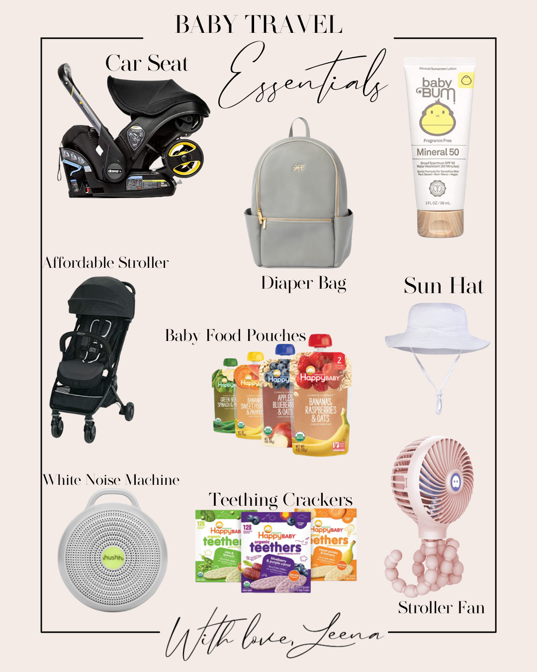 Baby Travel Essentials
