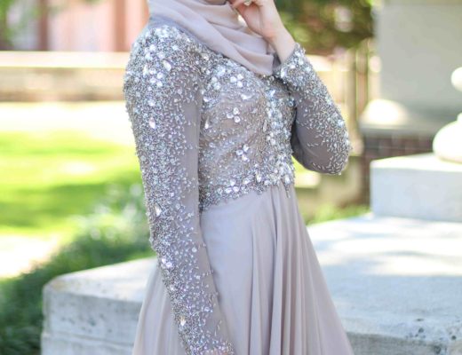 hijab engagement dresses