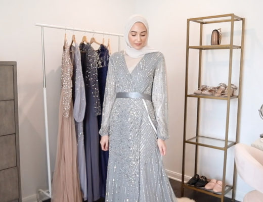 conservative evening gowns